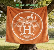 Hermes Throw Blankets